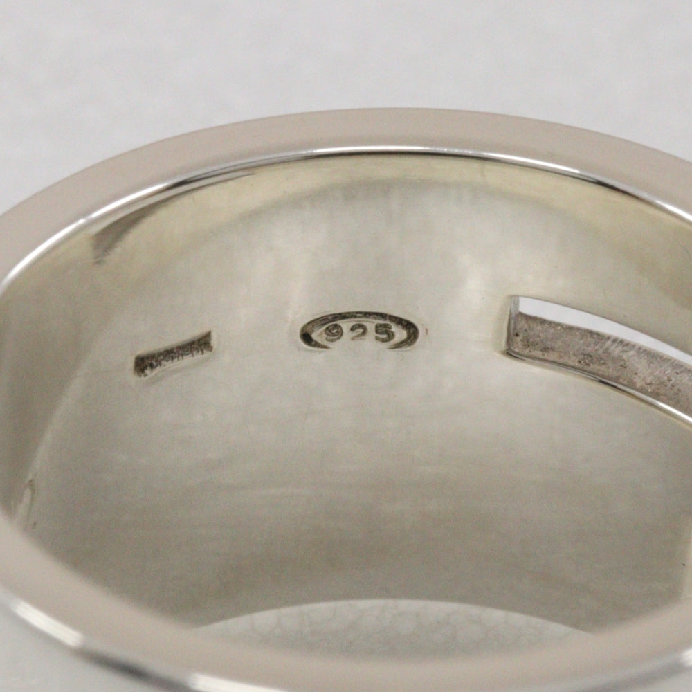 Gucci Logo G Silver Silver Ring Jewelry