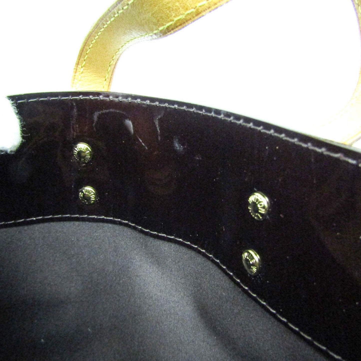 Louis Vuitton Reade Red Patent Leather Handbag