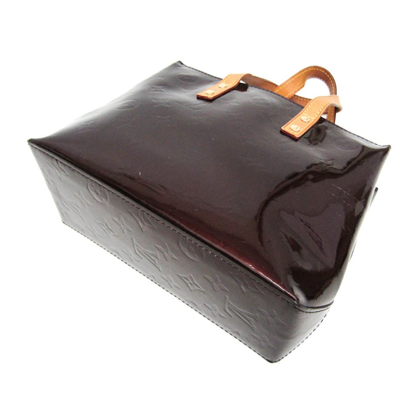 Louis Vuitton Reade Red Patent Leather Handbag