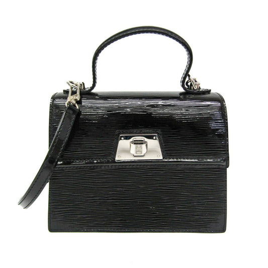 Louis Vuitton Sevigne Black Leather Shoulder Bag ()