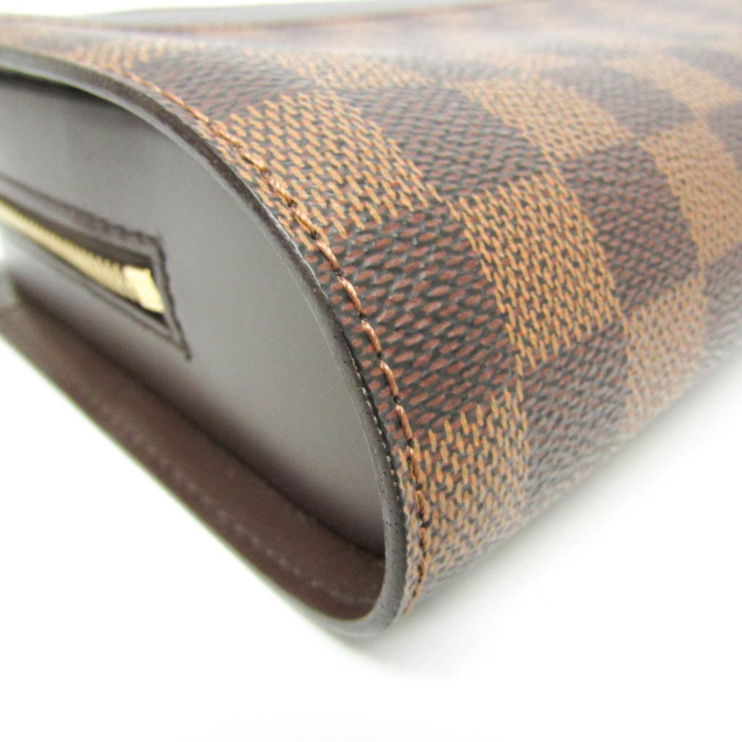Louis Vuitton Saint-Louis Brown Canvas Clutch Bag