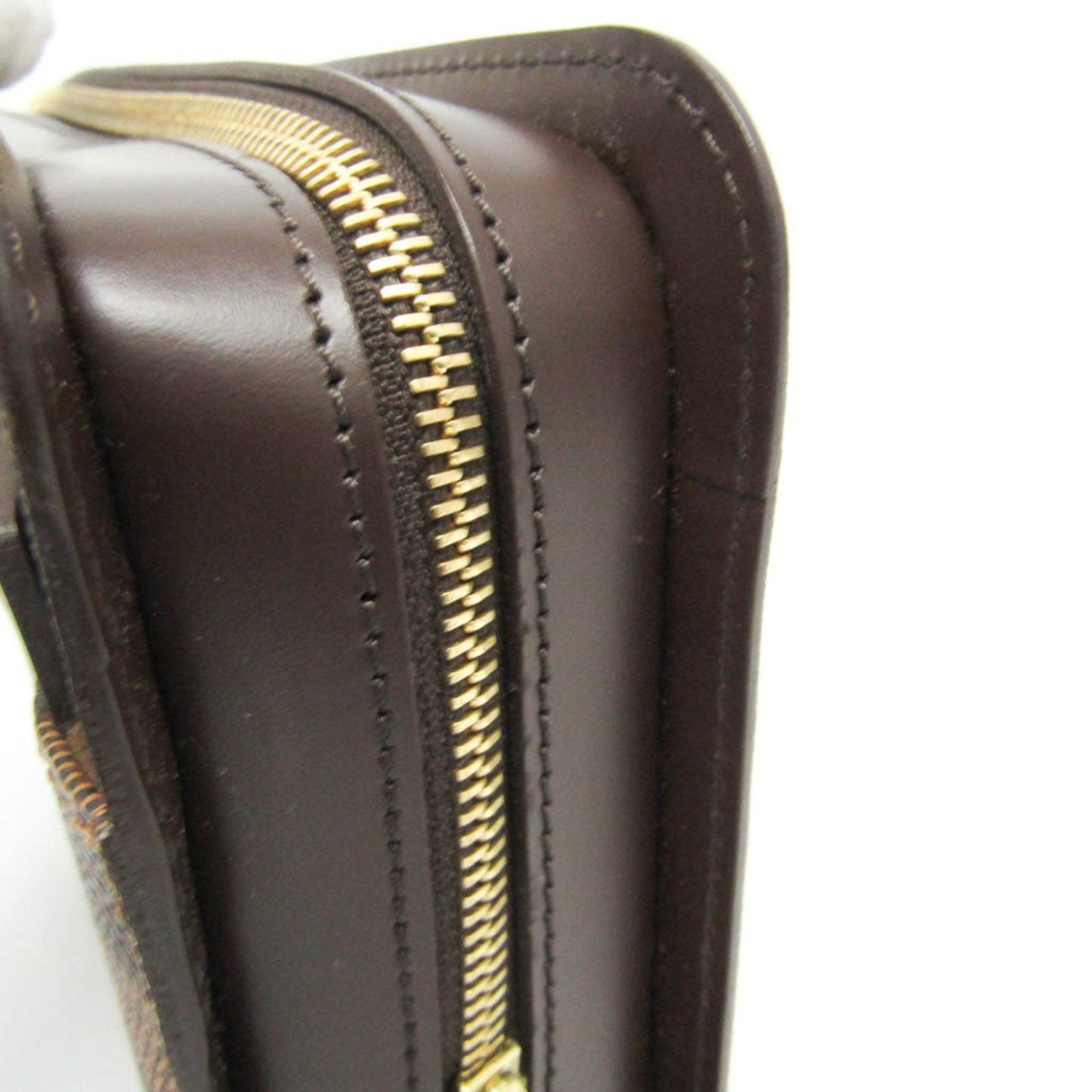 Louis Vuitton Saint-Louis Brown Canvas Clutch Bag