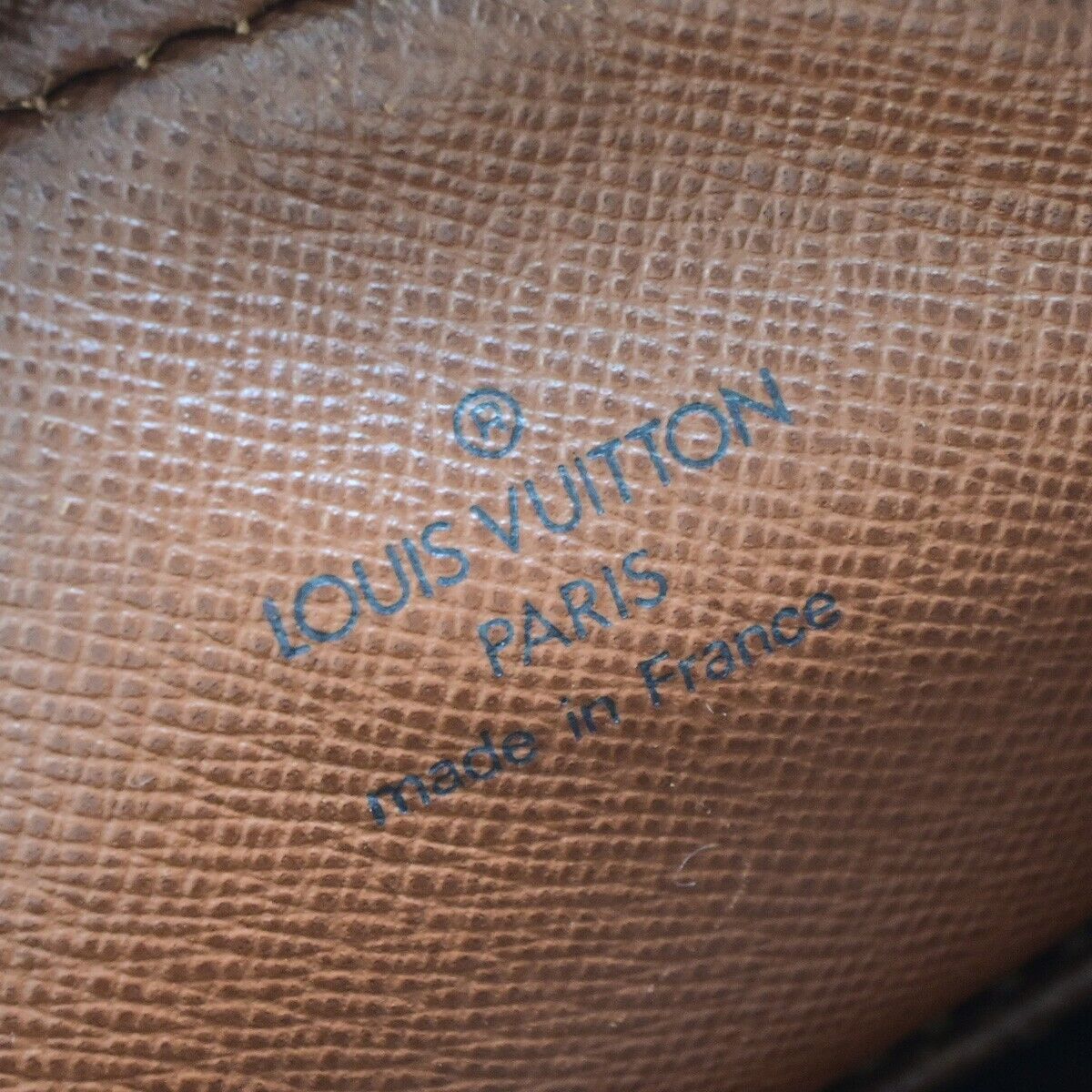 Louis Vuitton Danube Brown Gold Plated Shoulder Bag