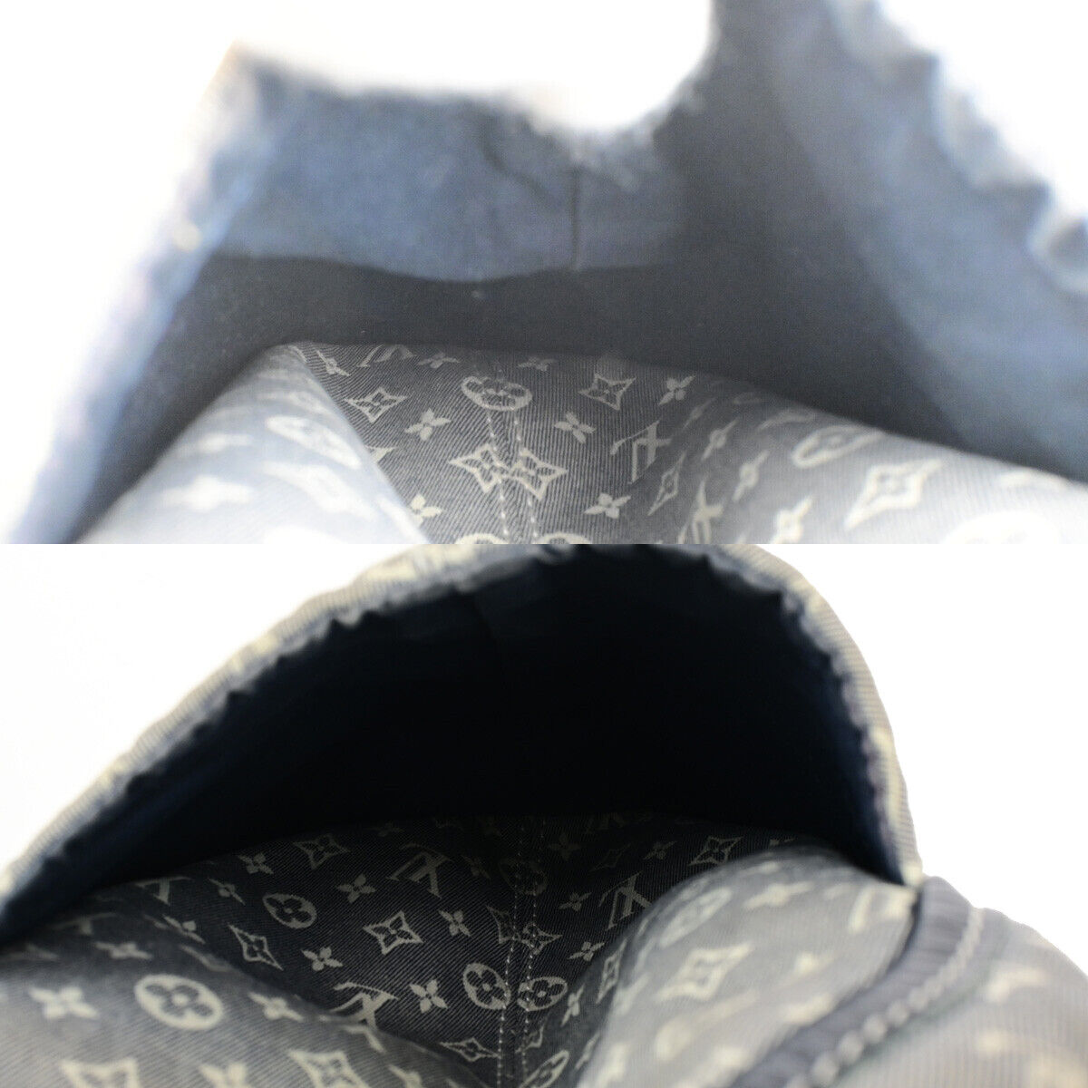 Louis Vuitton Romance Grey Canvas Shoulder Bag