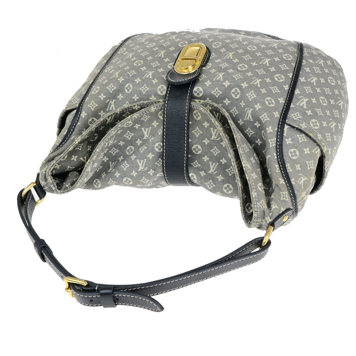 Louis Vuitton Romance Grey Canvas Shoulder Bag