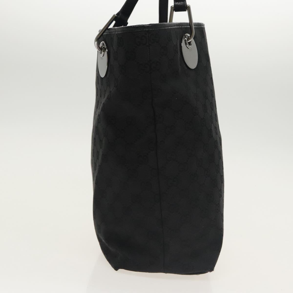 Gucci -- Black Canvas Tote Bag