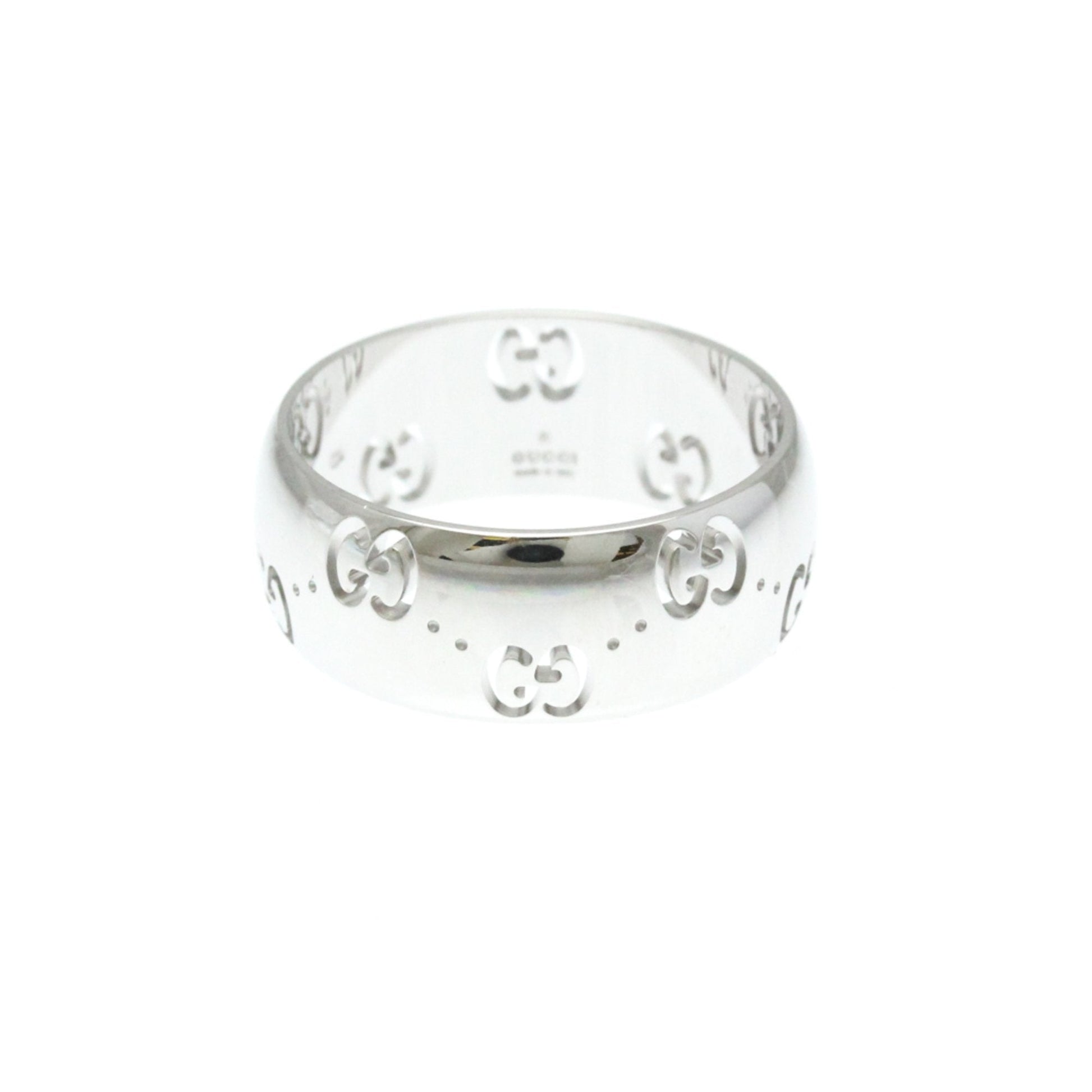 Gucci Icon Gold White Gold Ring Jewelry ()