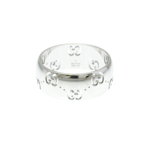 Gucci Icon Gold White Gold Ring Jewelry ()