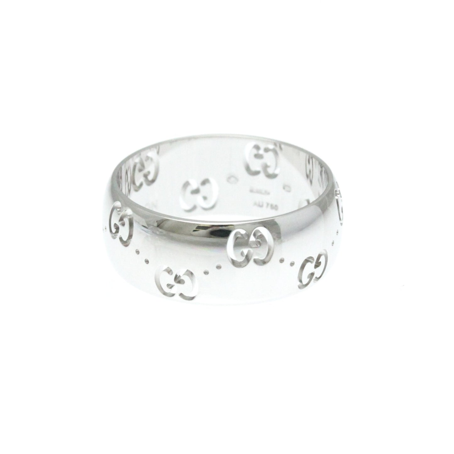 Gucci Icon Gold White Gold Ring Jewelry