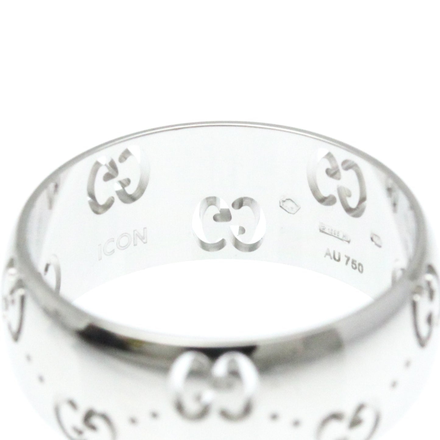Gucci Icon Gold White Gold Ring Jewelry