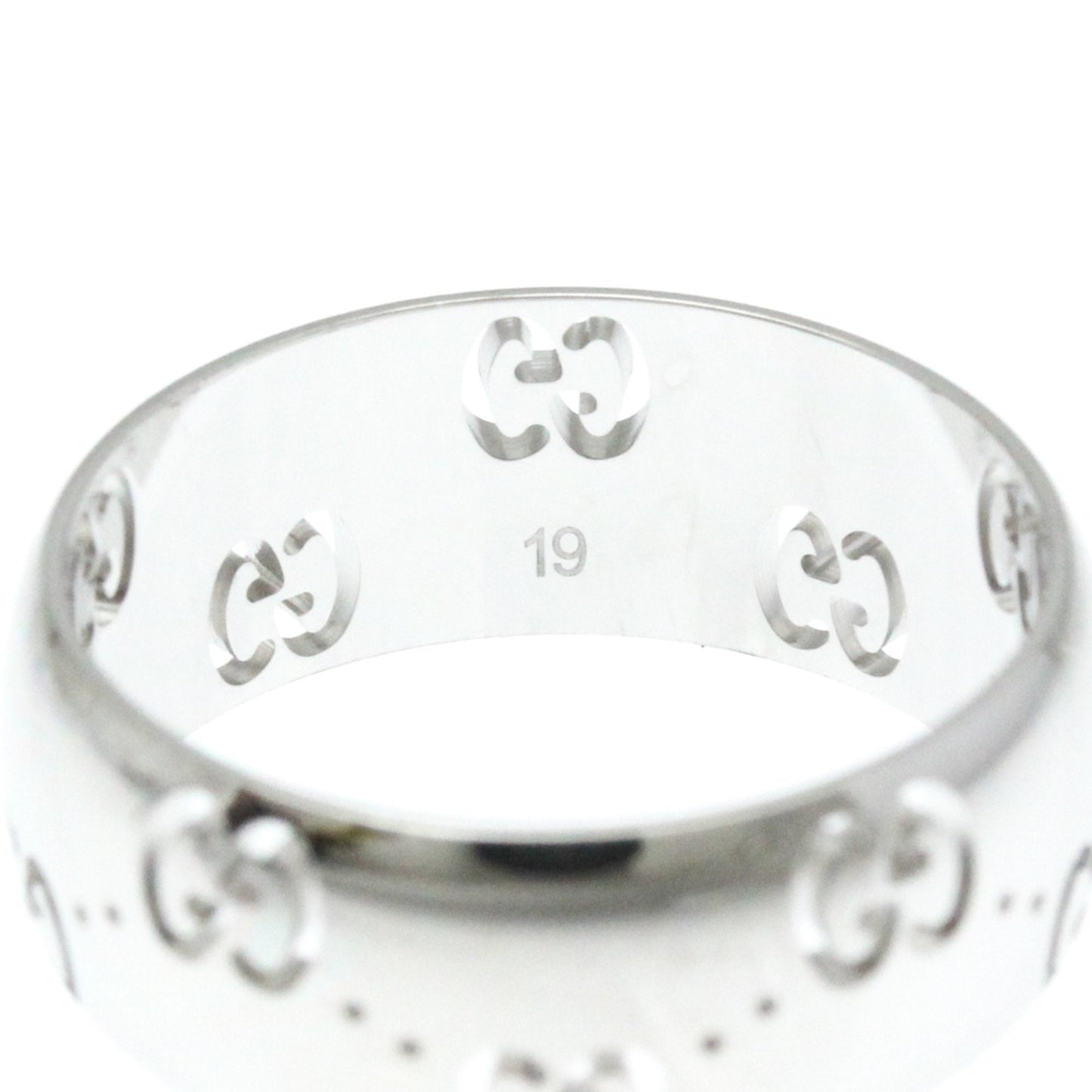 Gucci Icon Gold White Gold Ring Jewelry