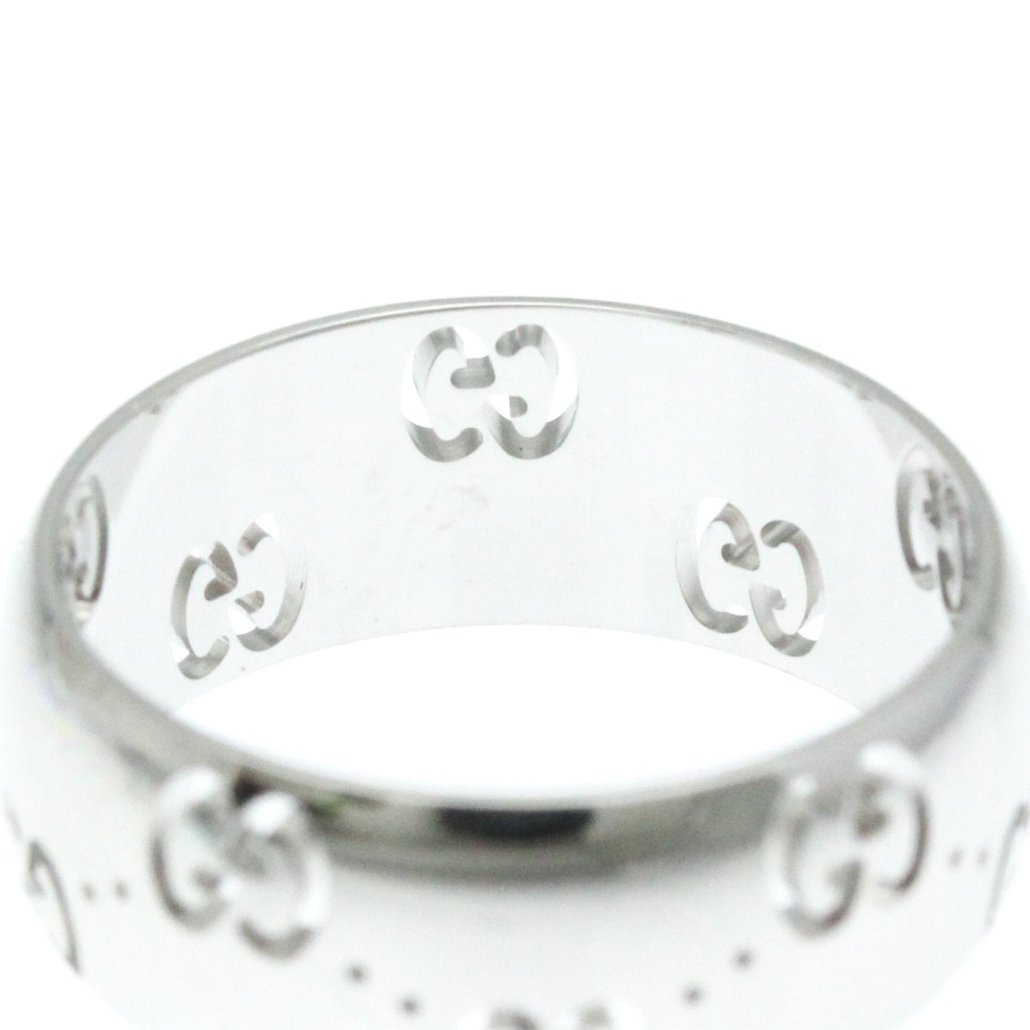 Gucci Icon Gold White Gold Ring Jewelry