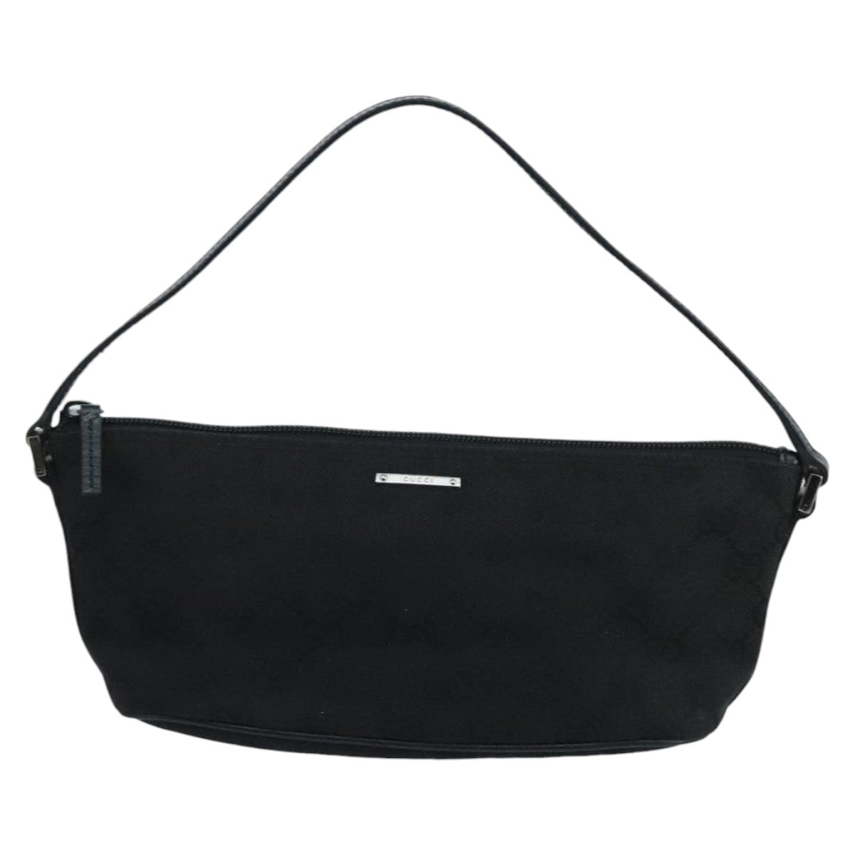 Gucci Black Canvas Clutch Bag