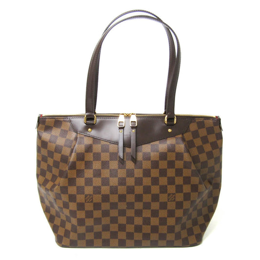 Louis Vuitton Westminster Brown Canvas Tote Bag ()