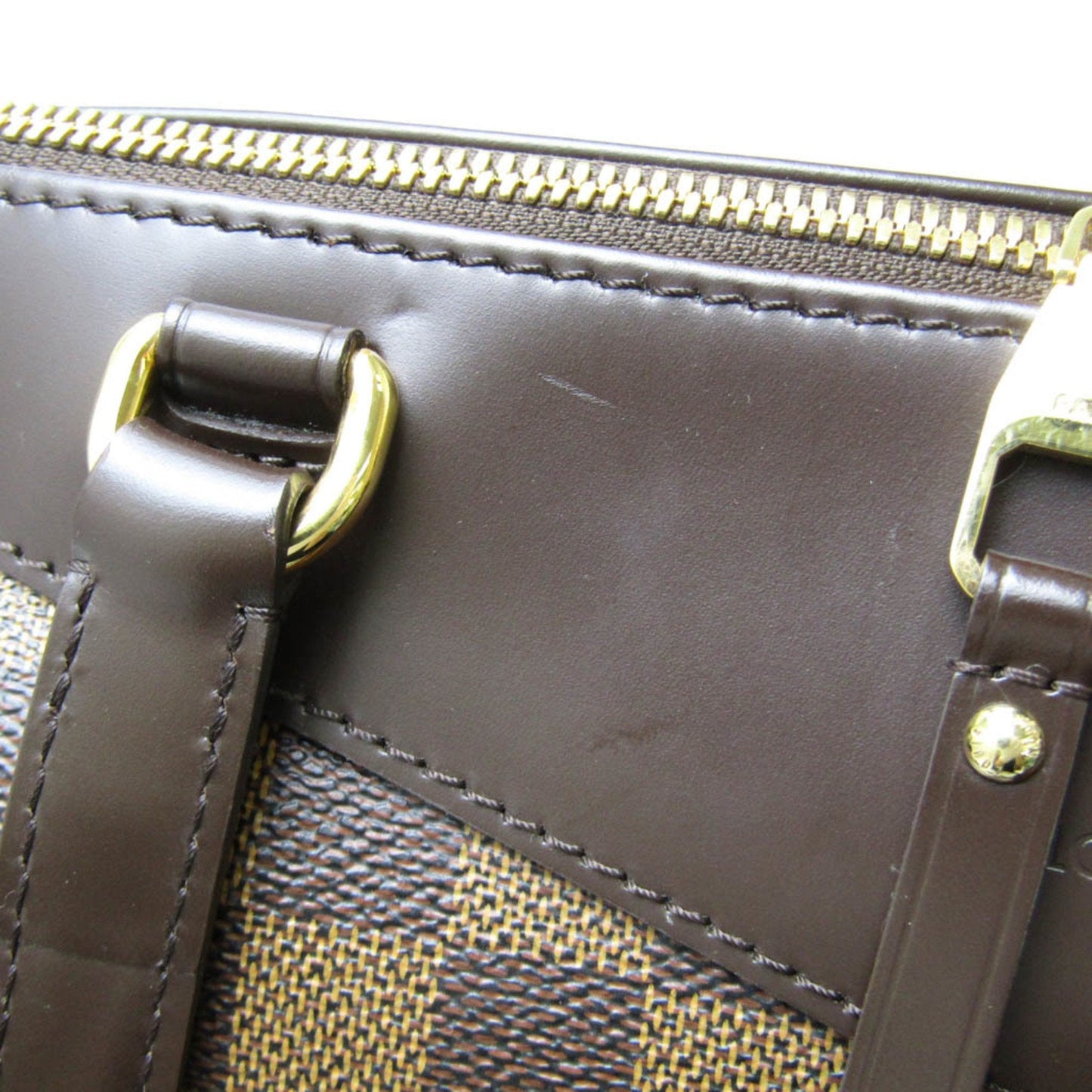 Louis Vuitton Westminster Brown Canvas Tote Bag