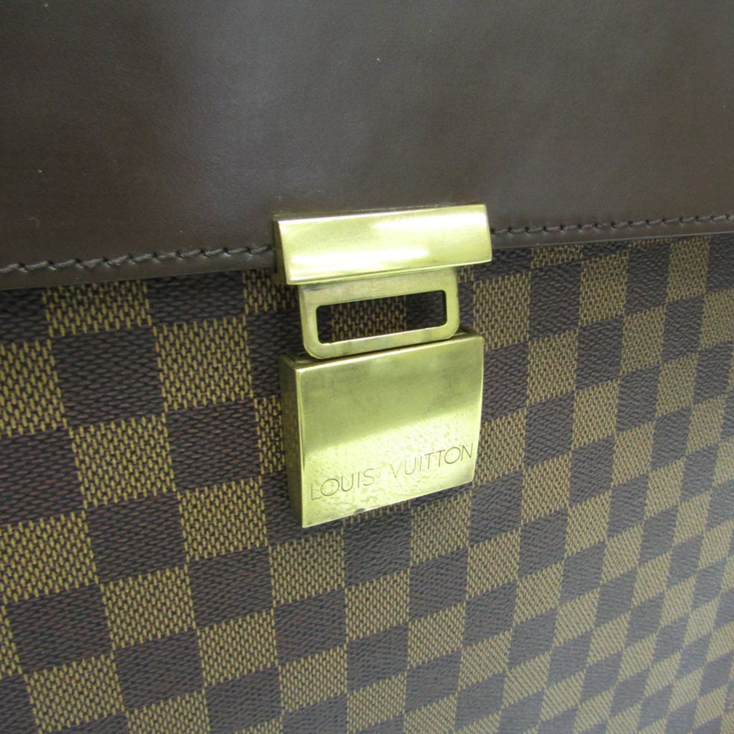 Louis Vuitton Altona Brown Canvas Briefcase Bag