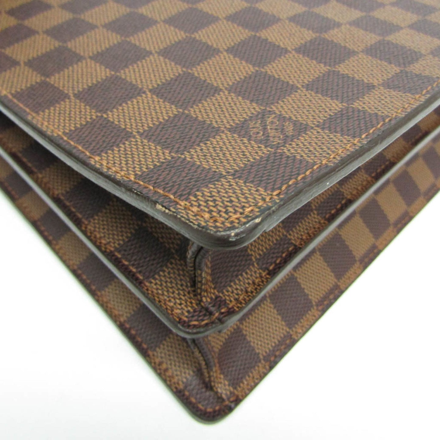 Louis Vuitton Altona Brown Canvas Briefcase Bag