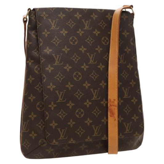Louis Vuitton Musette Brown Canvas Shoulder Bag