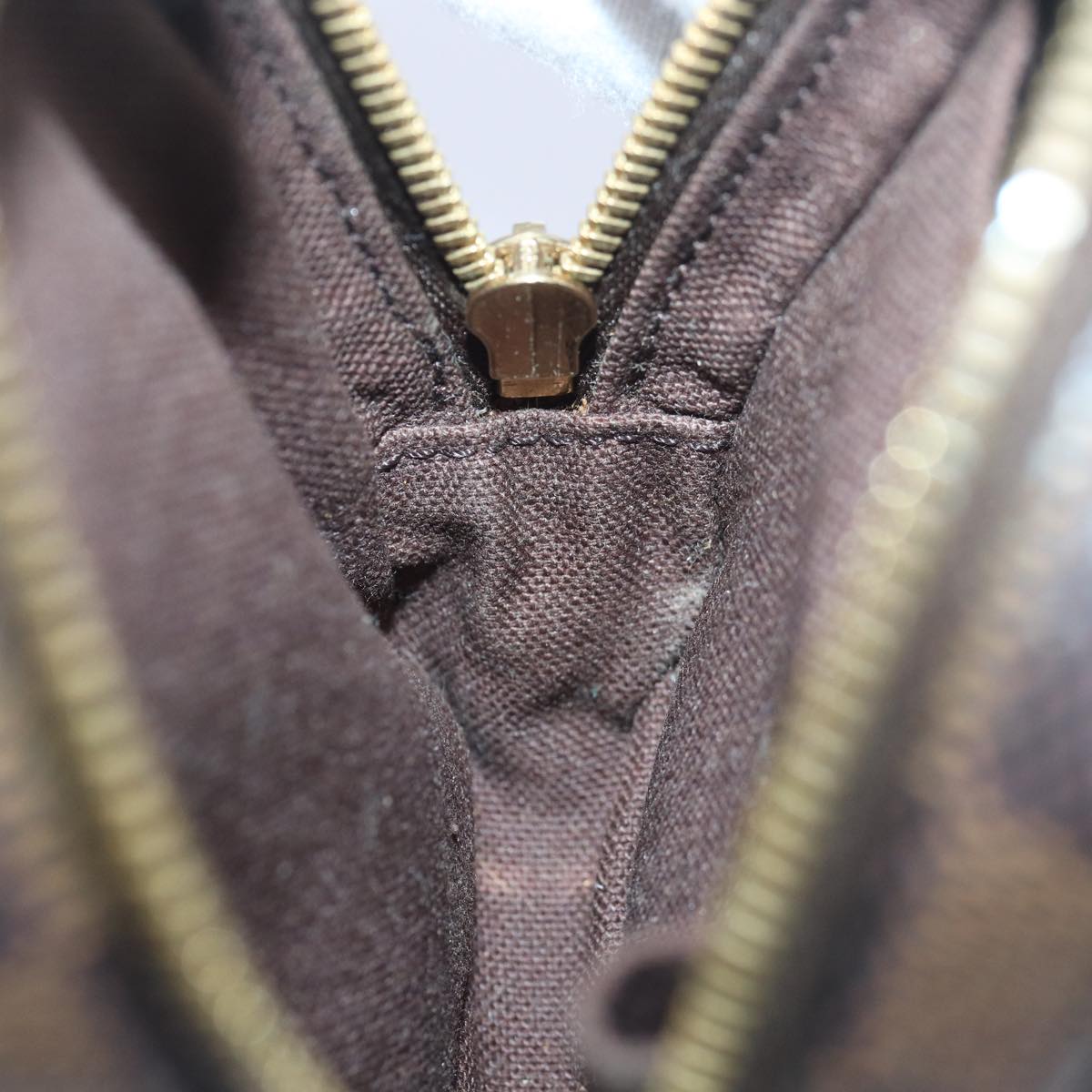 Louis Vuitton Okapi Brown Canvas Clutch Bag