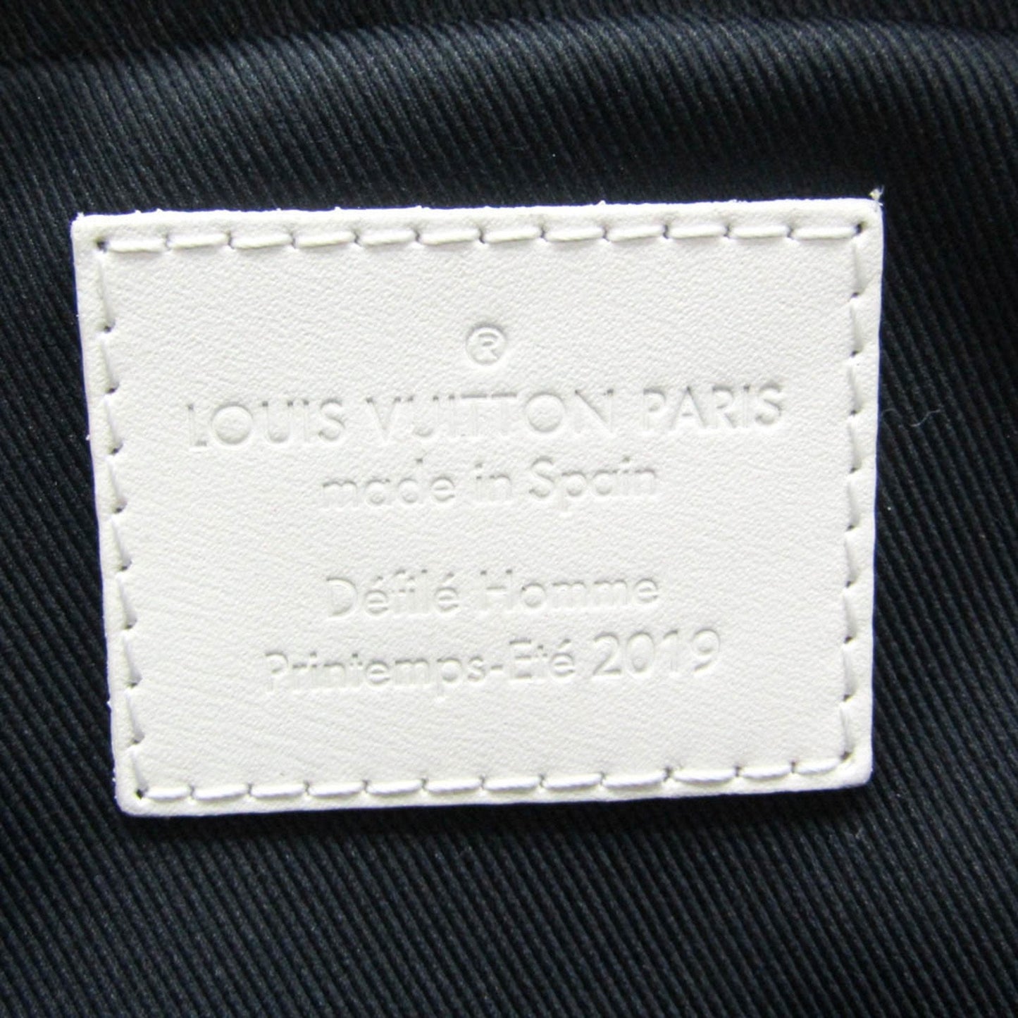 Louis Vuitton Utility Side White Leather Shoulder Bag