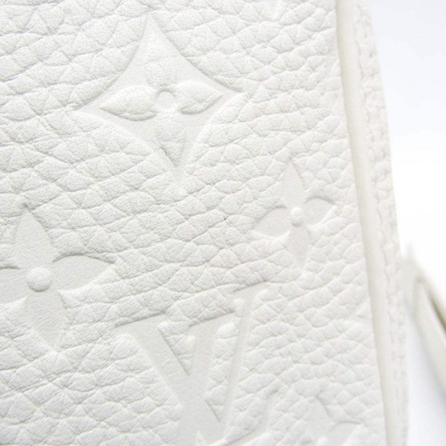 Louis Vuitton Utility Side White Leather Shoulder Bag