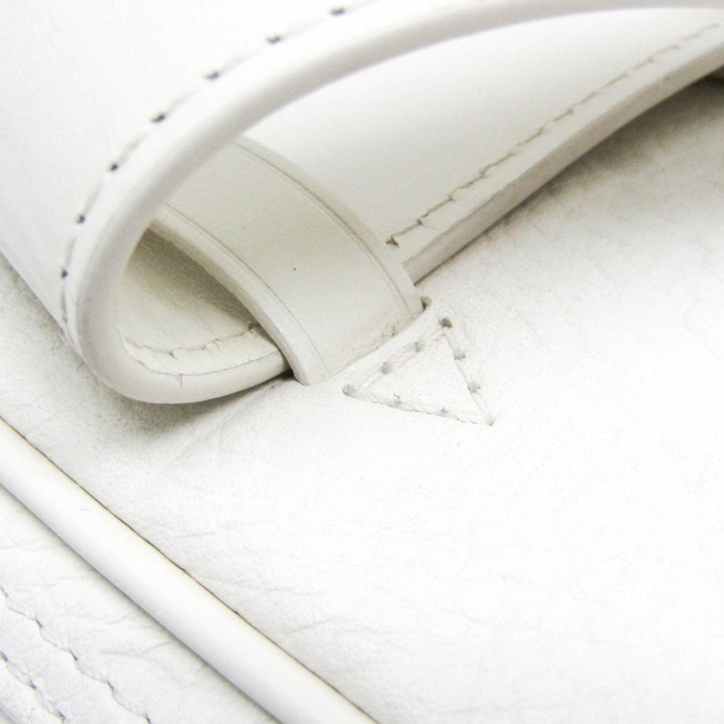 Louis Vuitton Utility Side White Leather Shoulder Bag