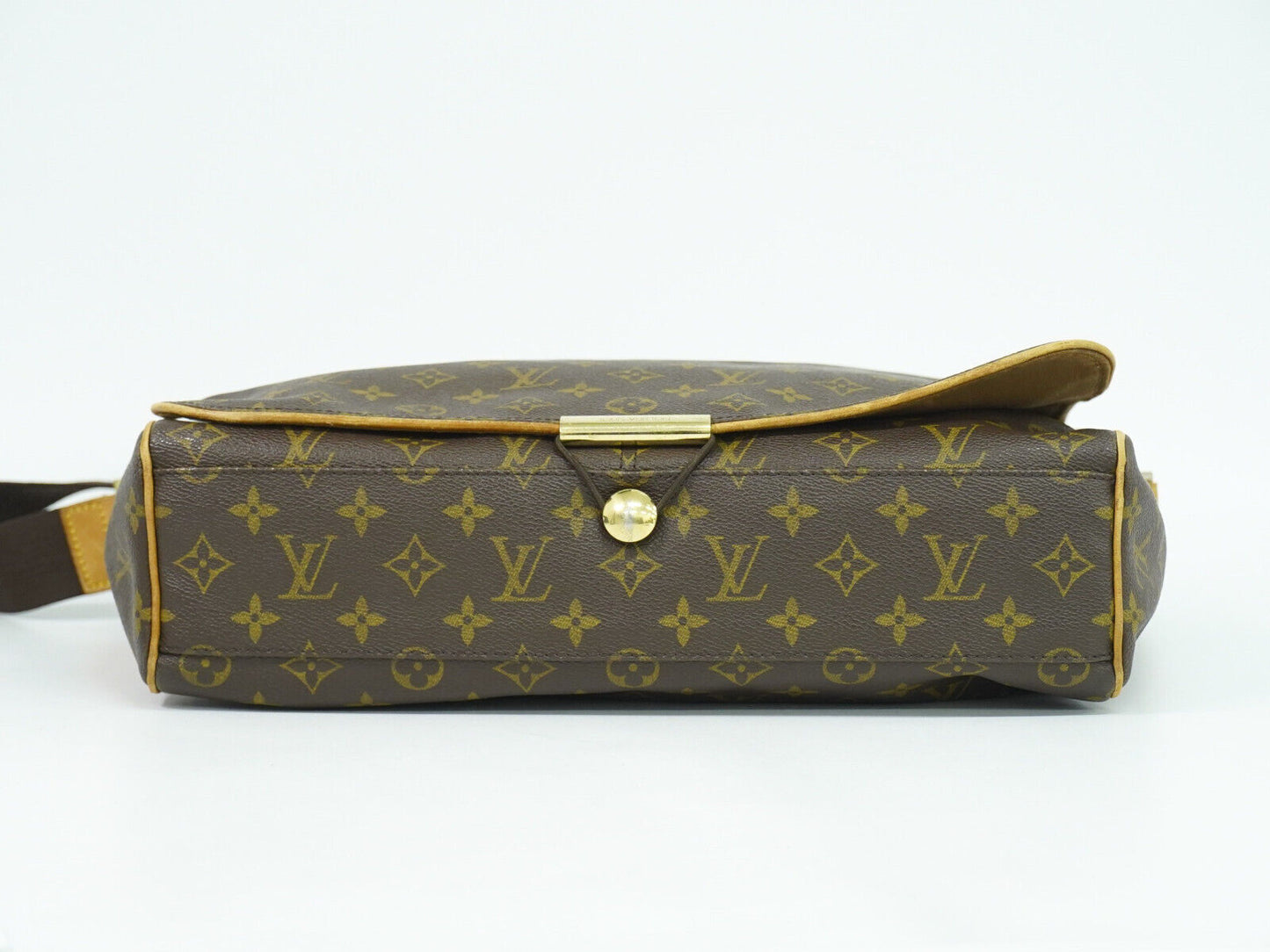 Louis Vuitton Abbesses Brown Canvas Backpack Bag
