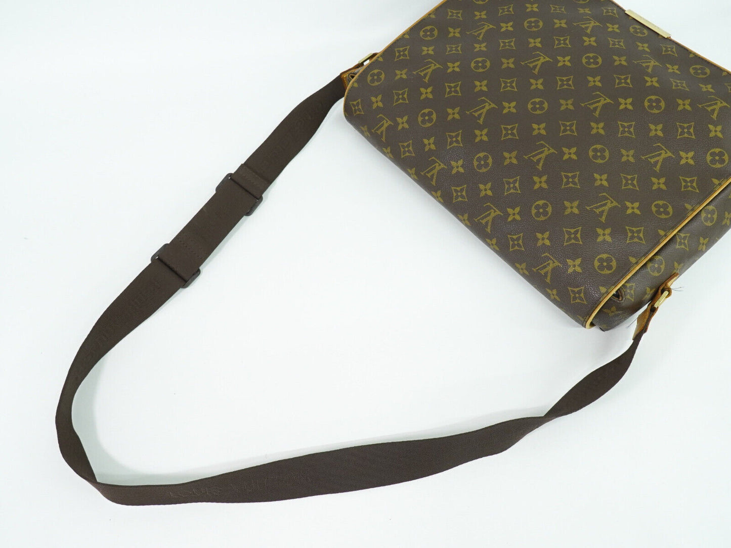Louis Vuitton Abbesses Brown Canvas Backpack Bag