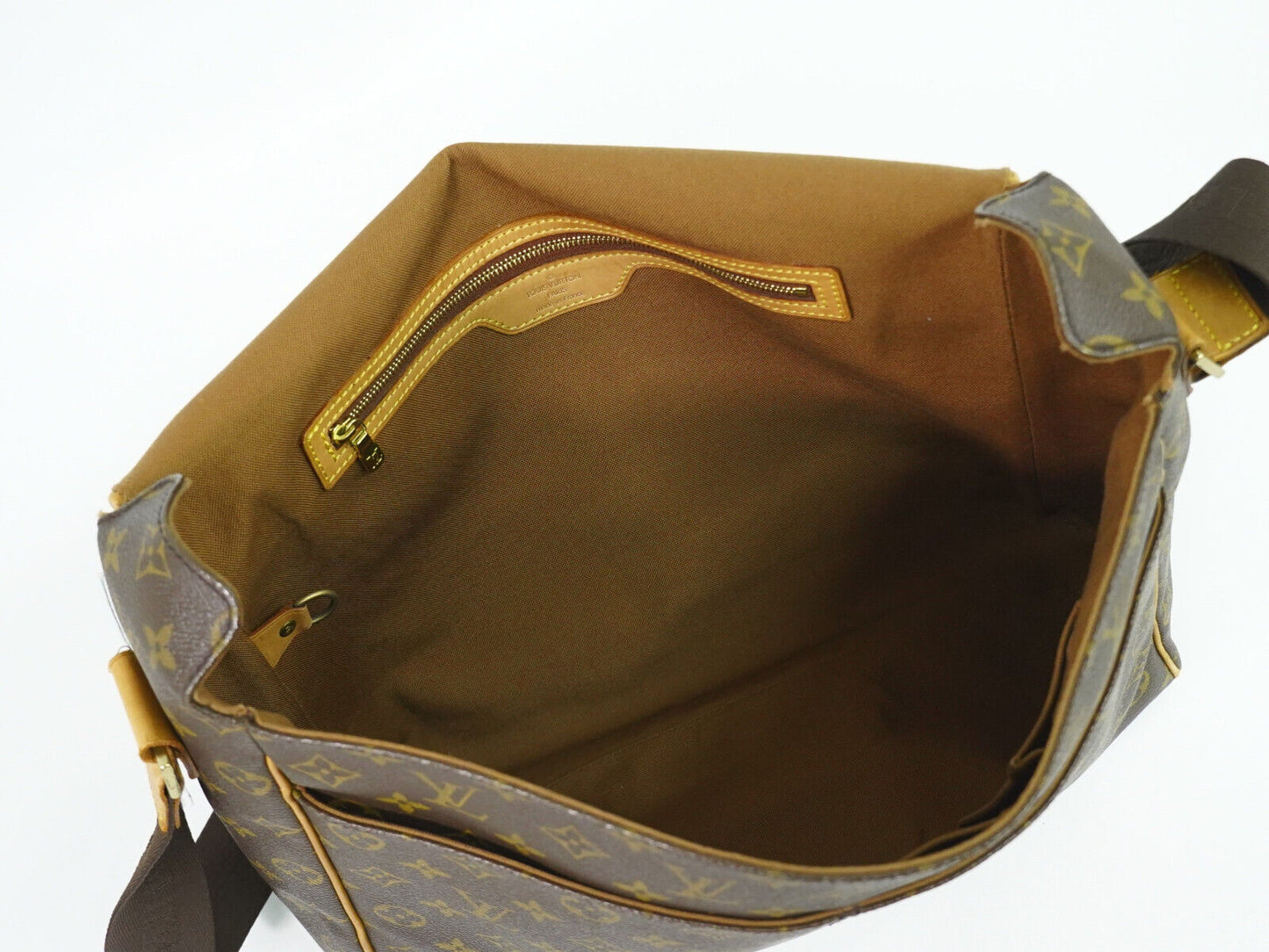 Louis Vuitton Abbesses Brown Canvas Backpack Bag
