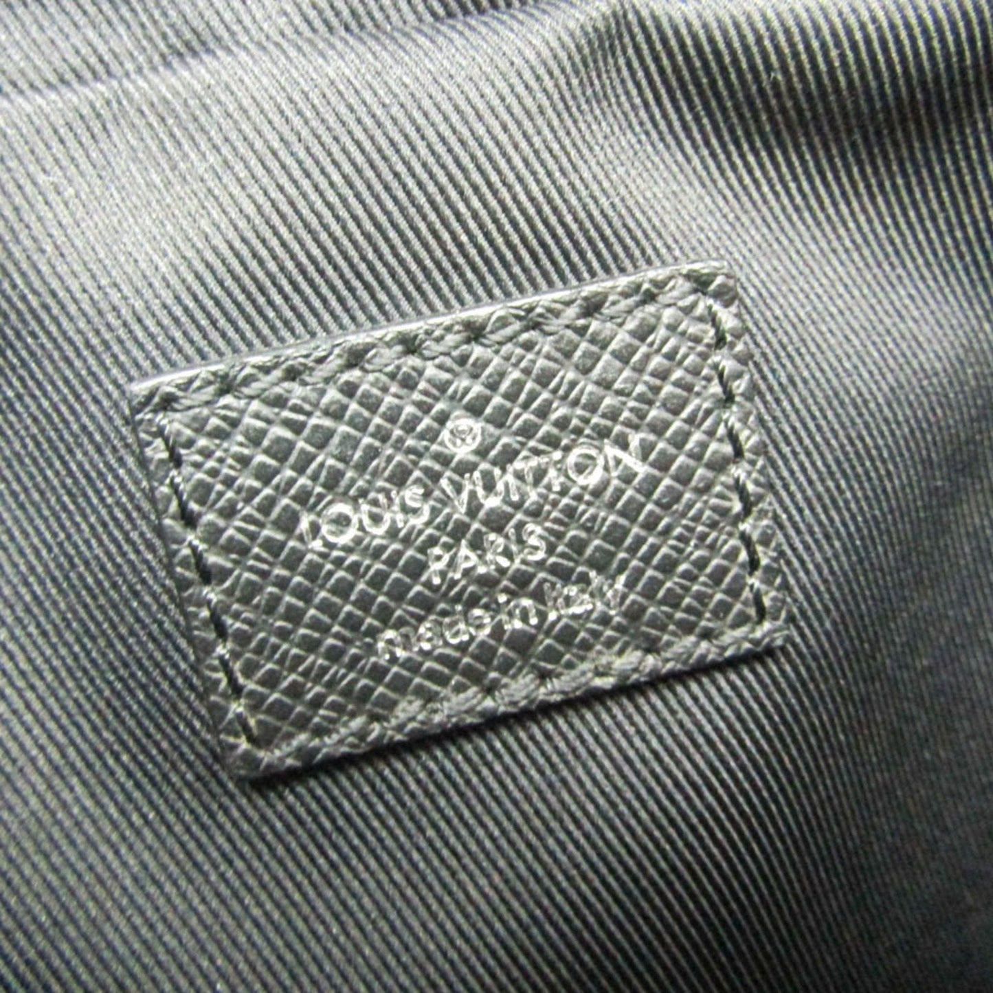 Louis Vuitton Outdoor Black Leather Shoulder Bag
