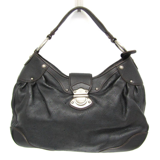 Louis Vuitton Solar Black Leather Shoulder Bag ()