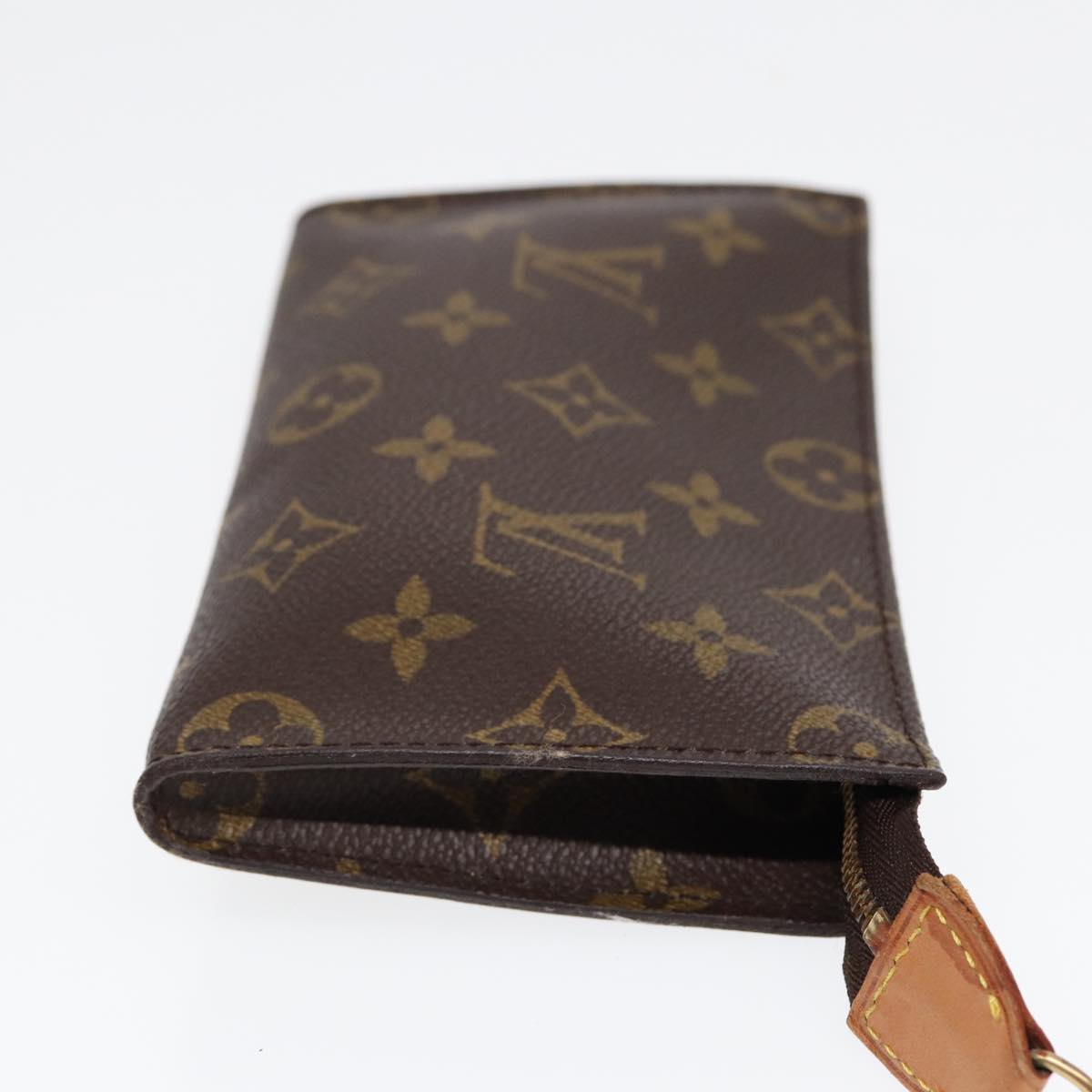 Louis Vuitton Bucket Brown Canvas Wallet