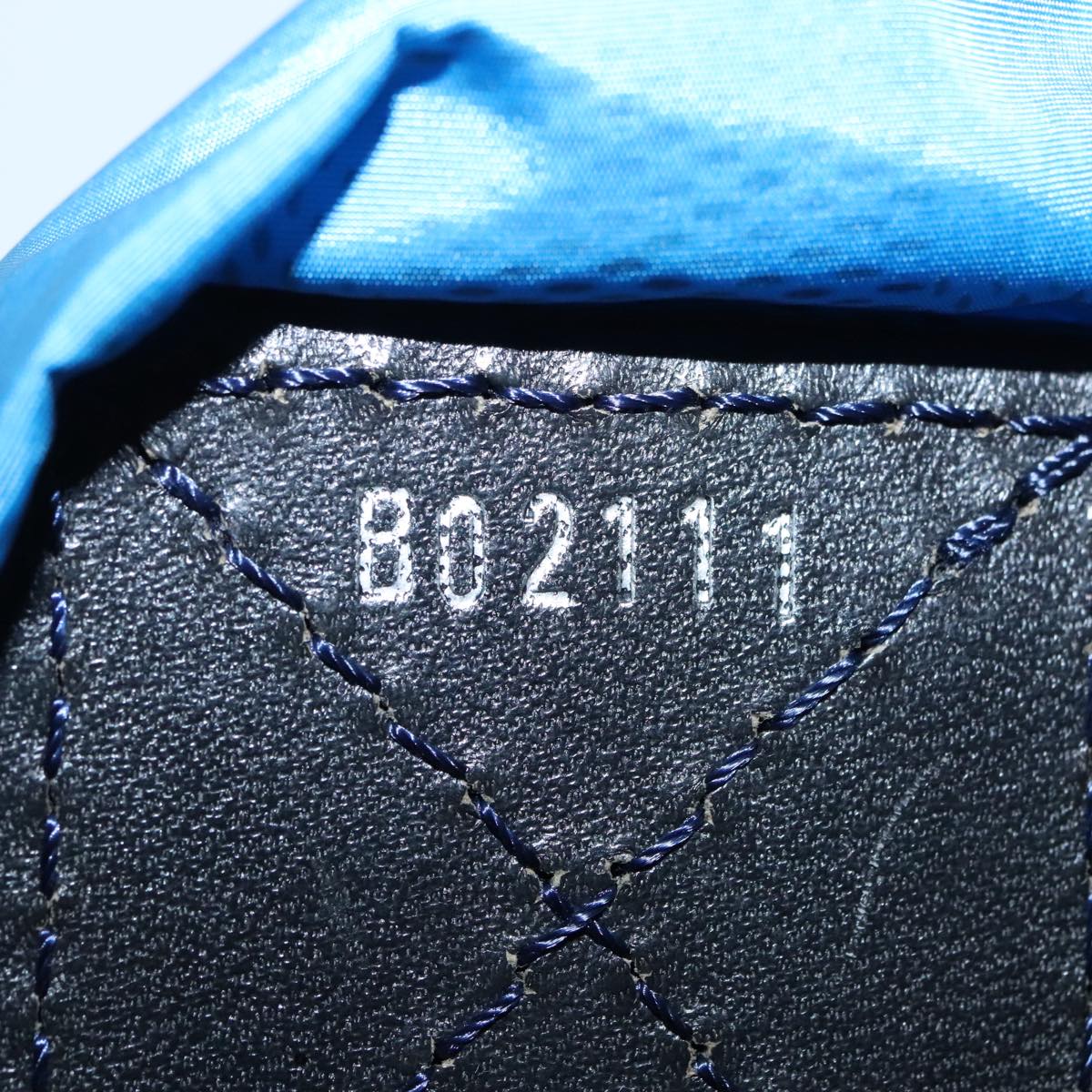 Louis Vuitton Practical Blue Canvas Travel Bag