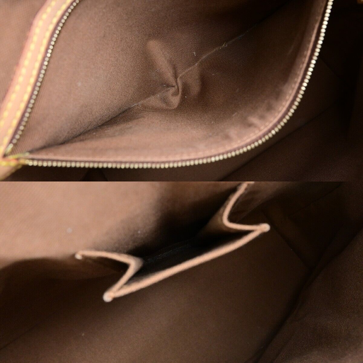 Louis Vuitton Mezzo Brown Canvas Shoulder Bag