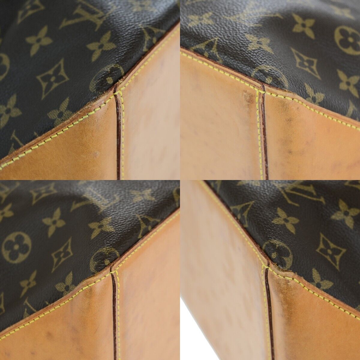 Louis Vuitton Mezzo Brown Canvas Shoulder Bag