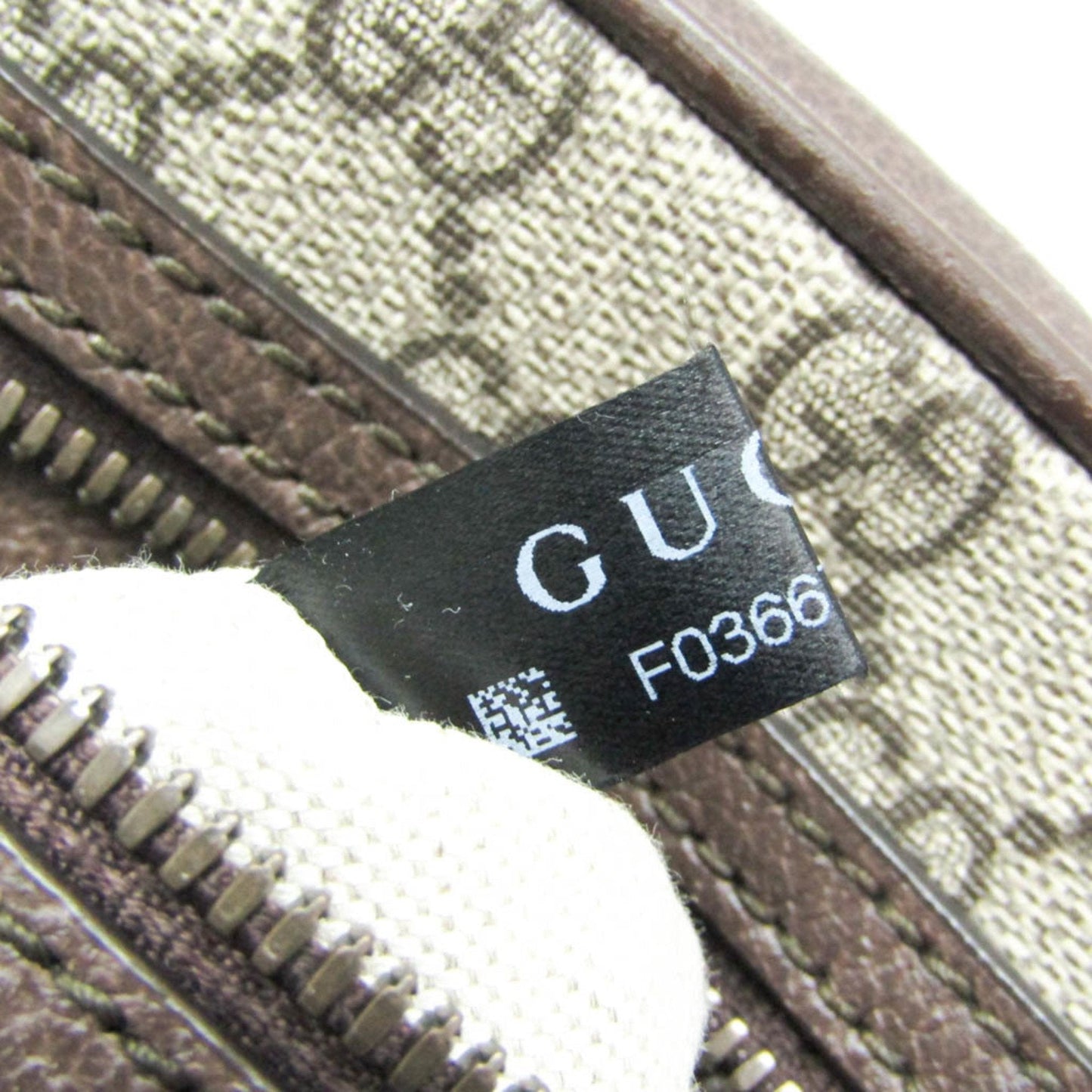 Gucci Ophidia Beige Canvas Shoulder Bag