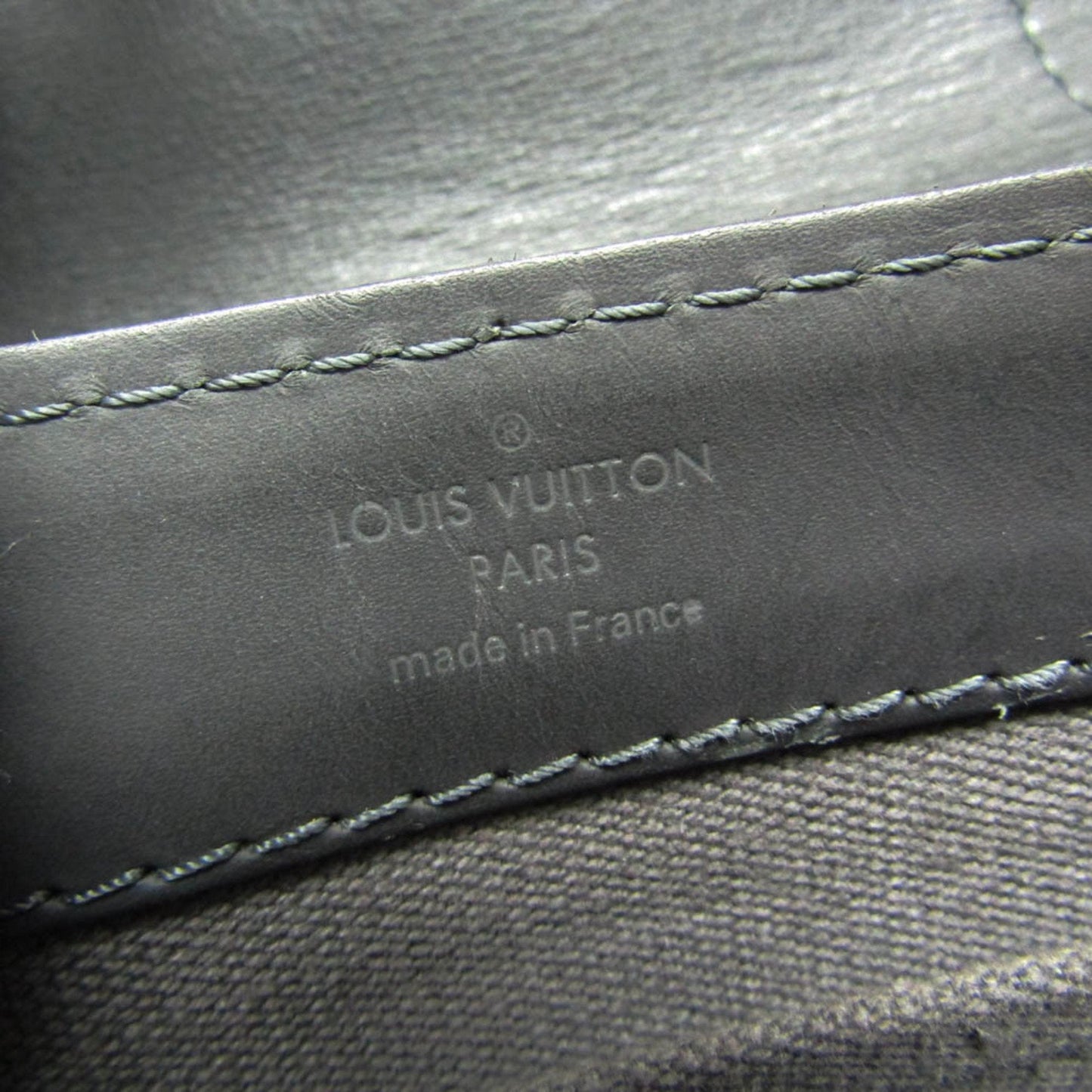 Louis Vuitton Yuma Black Leather Shoulder Bag