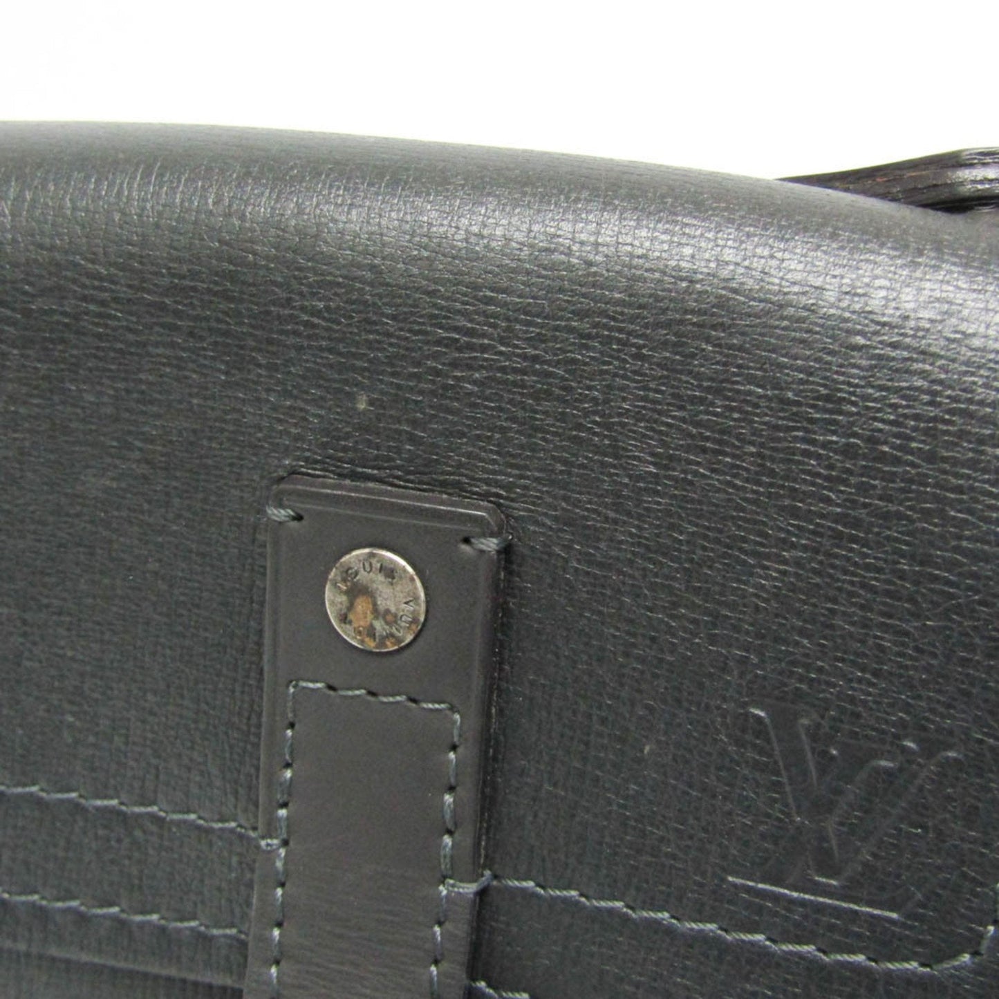 Louis Vuitton Yuma Black Leather Shoulder Bag