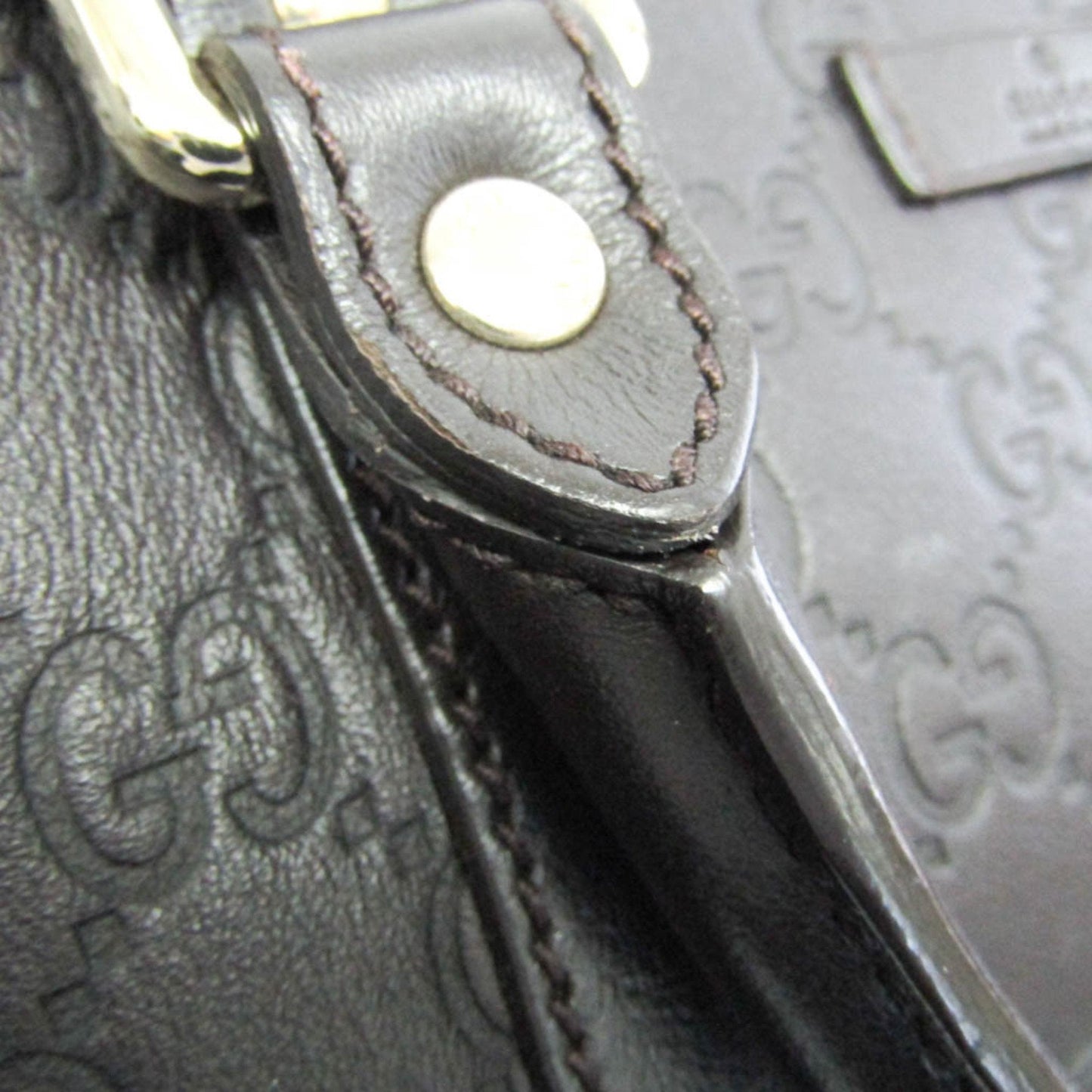 Gucci Joy Brown Leather Handbag