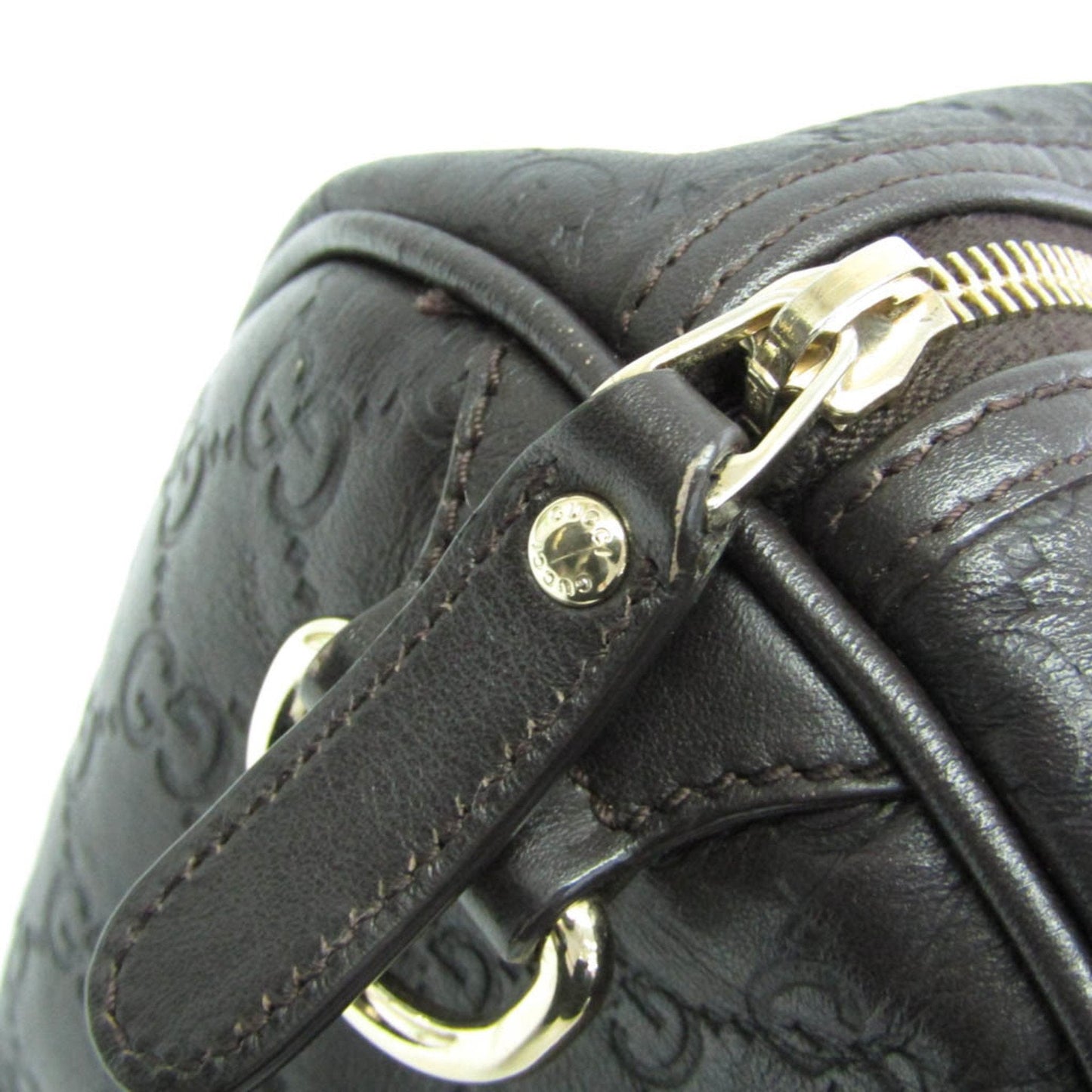 Gucci Joy Brown Leather Handbag
