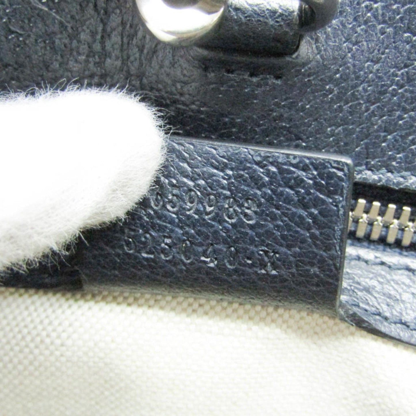 Gucci Gg Canvas Blue Canvas Tote Bag