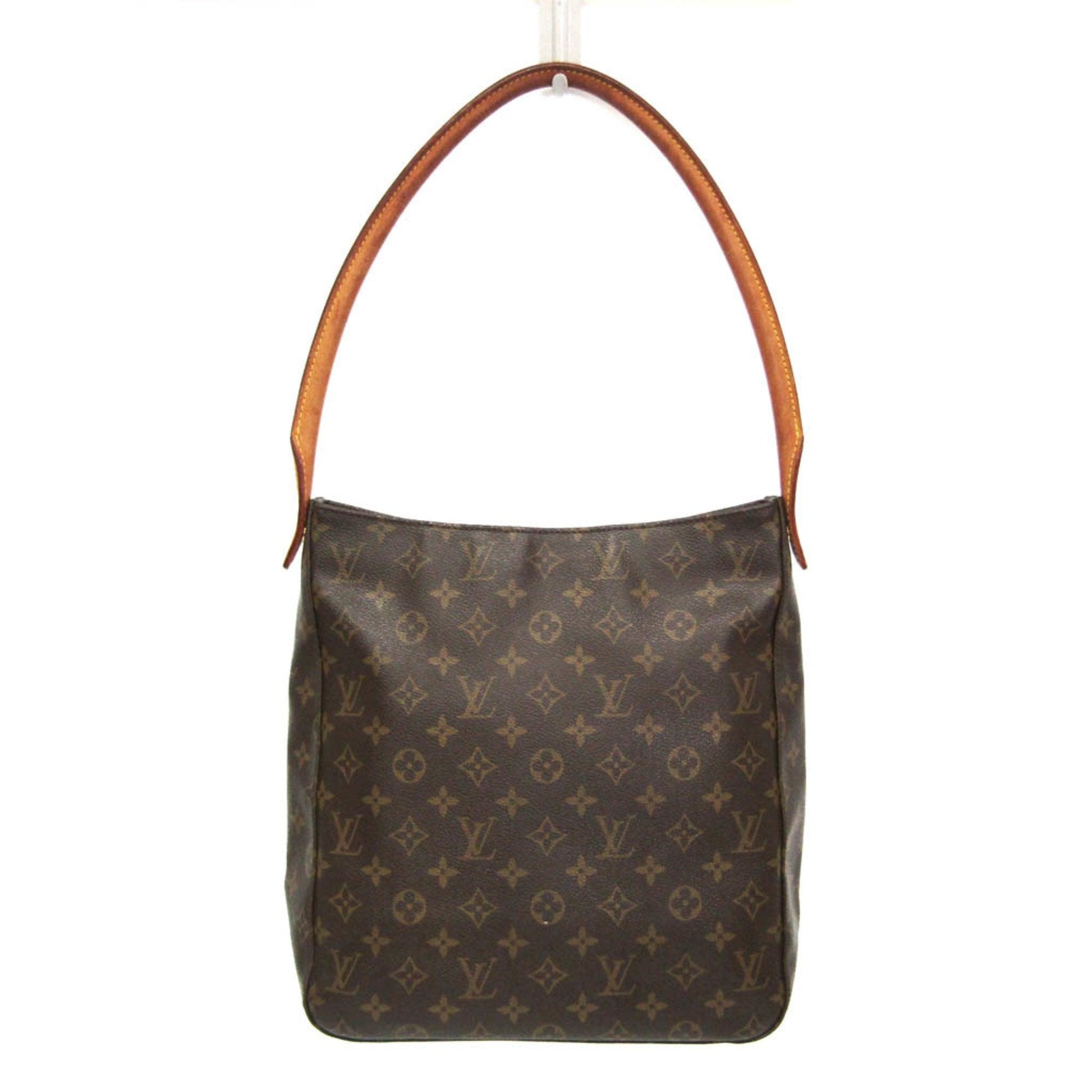 Louis Vuitton Looping Gm Brown Canvas Shoulder Bag ()