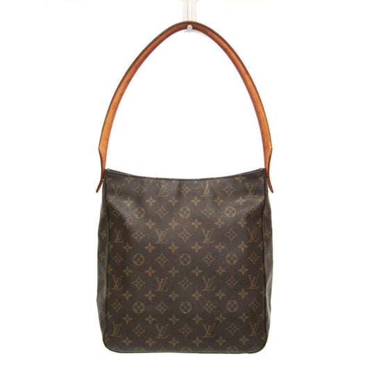 Louis Vuitton Looping Gm Brown Canvas Shoulder Bag ()