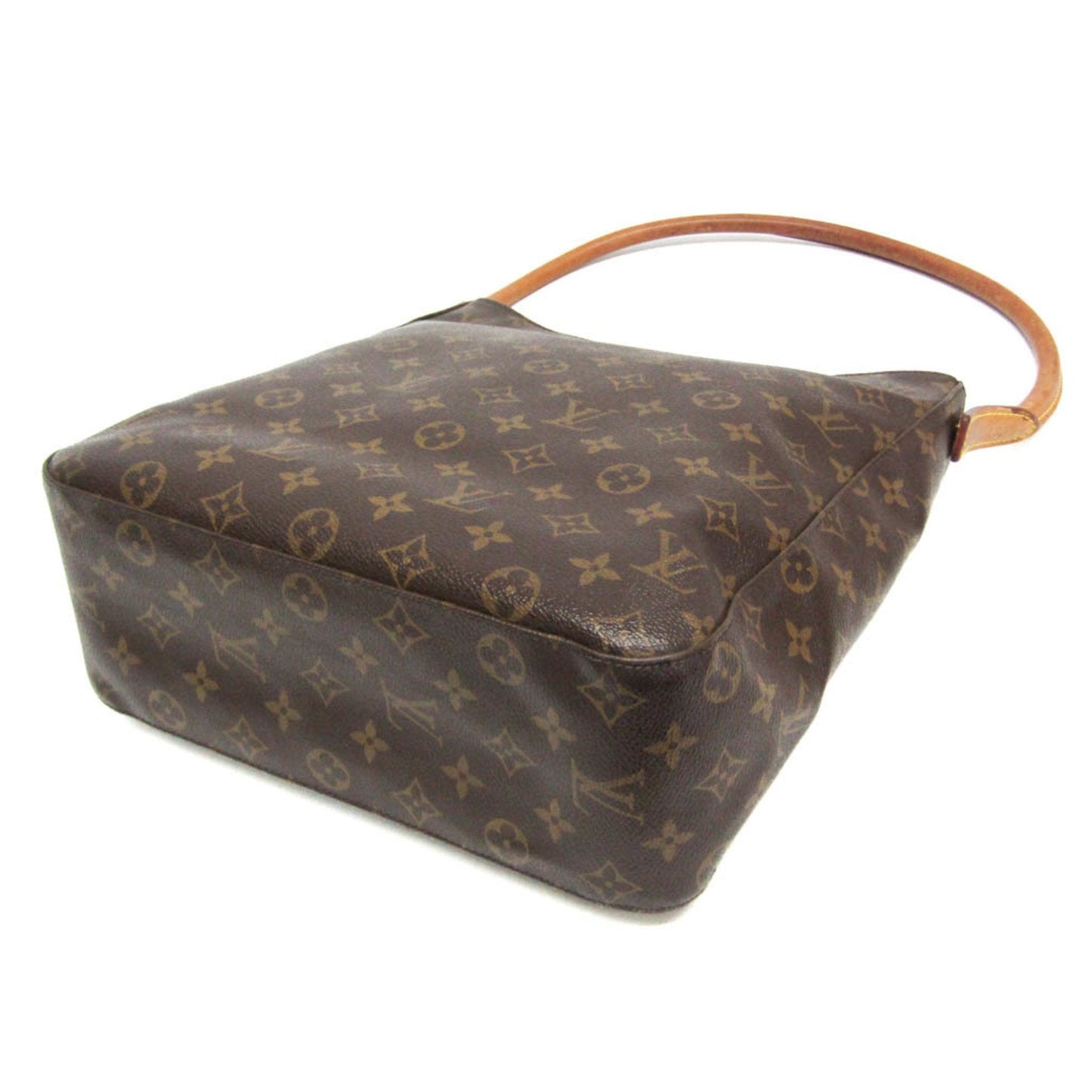 Louis Vuitton Looping Gm Brown Canvas Shoulder Bag