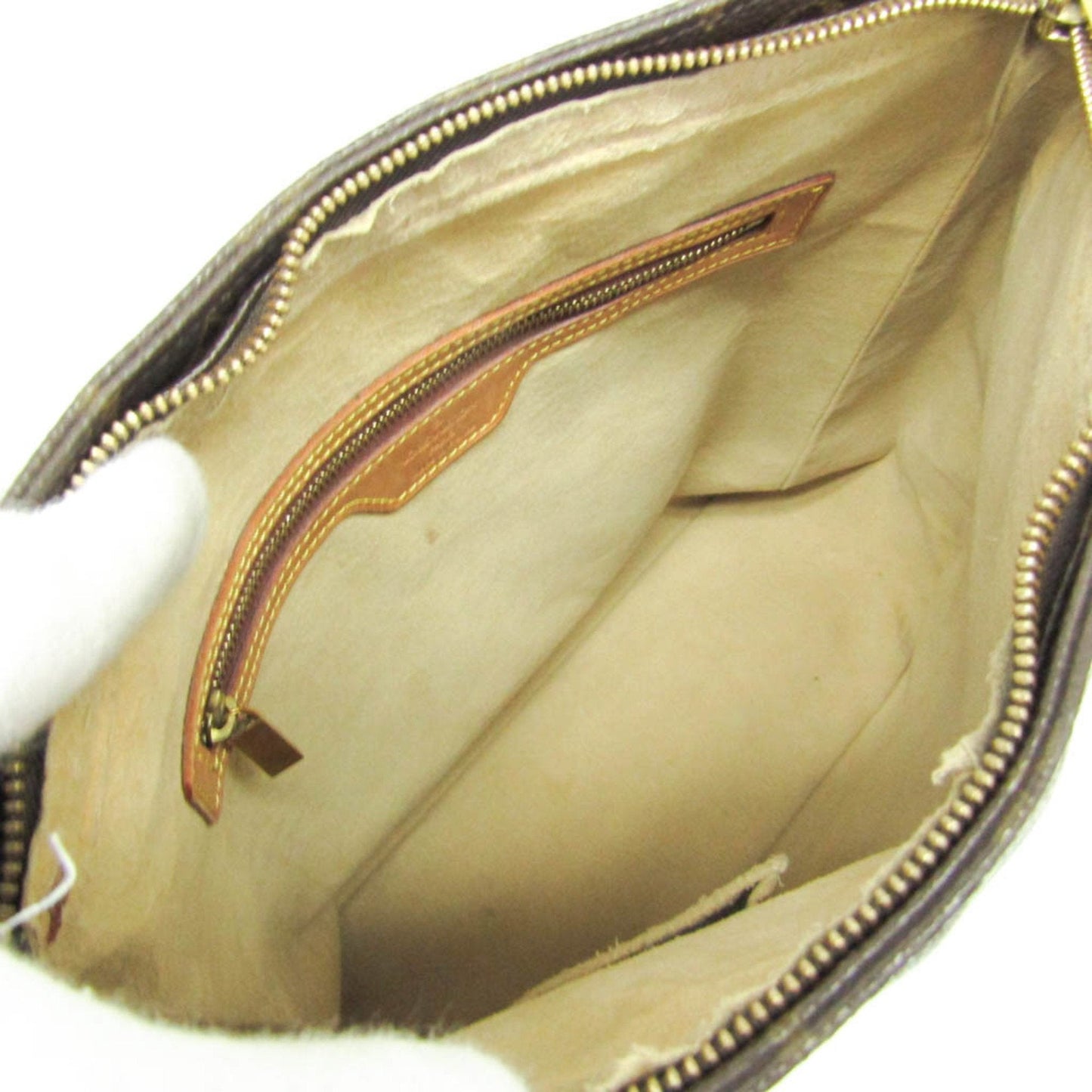 Louis Vuitton Looping Gm Brown Canvas Shoulder Bag