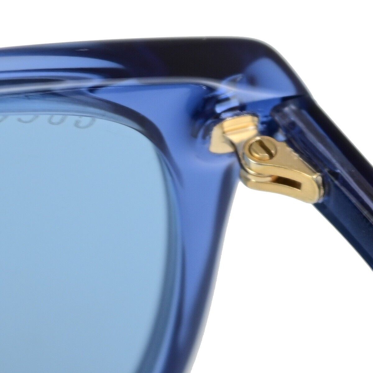 Gucci -- Blue Plastic Glasses