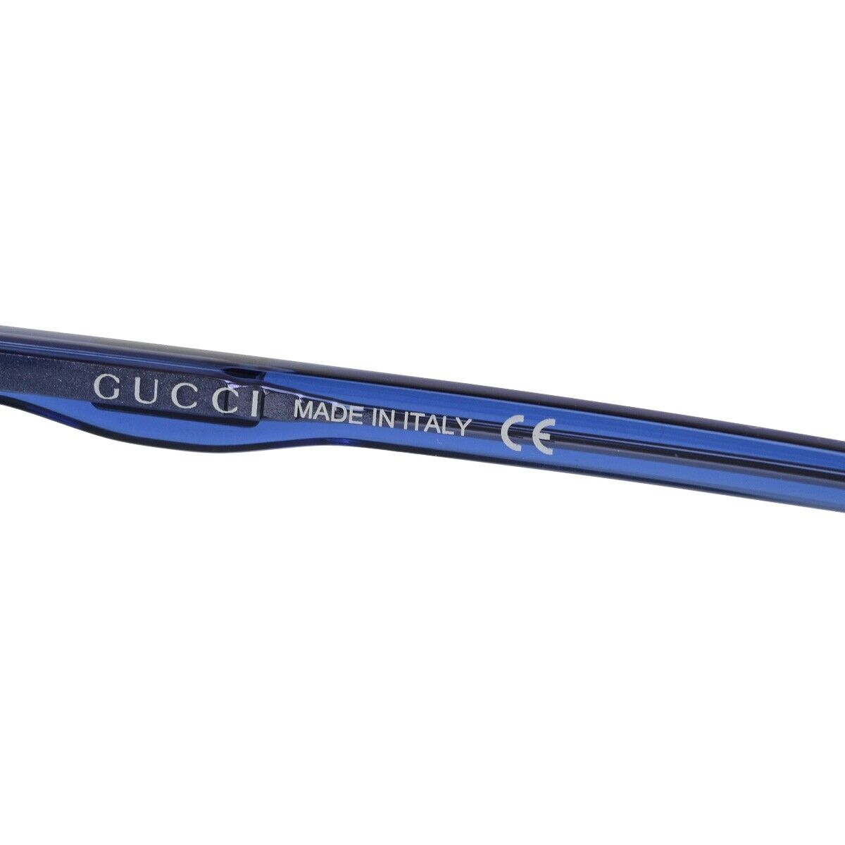 Gucci -- Blue Plastic Glasses