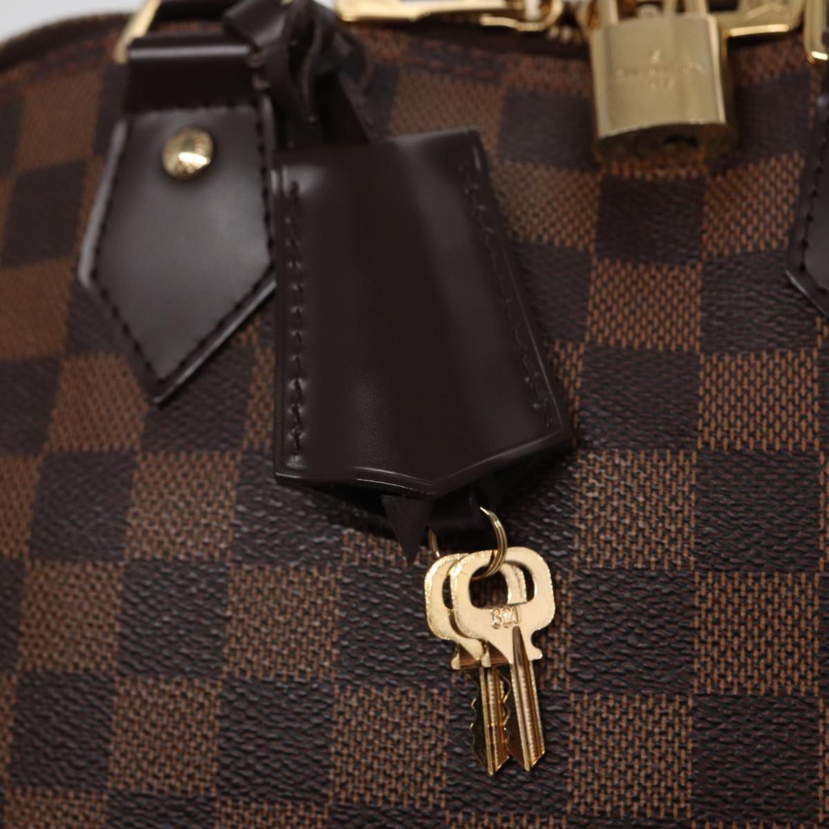 Louis Vuitton Alma Brown Canvas Handbag