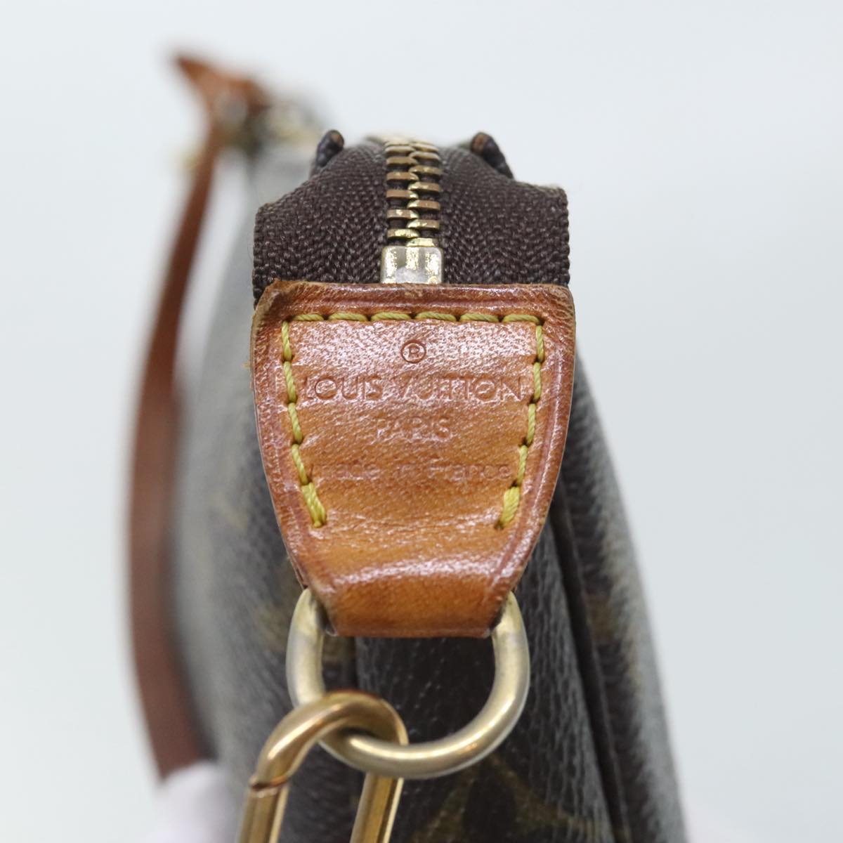 Louis Vuitton Pochette Accessoire Brown Canvas Shoulder Bag
