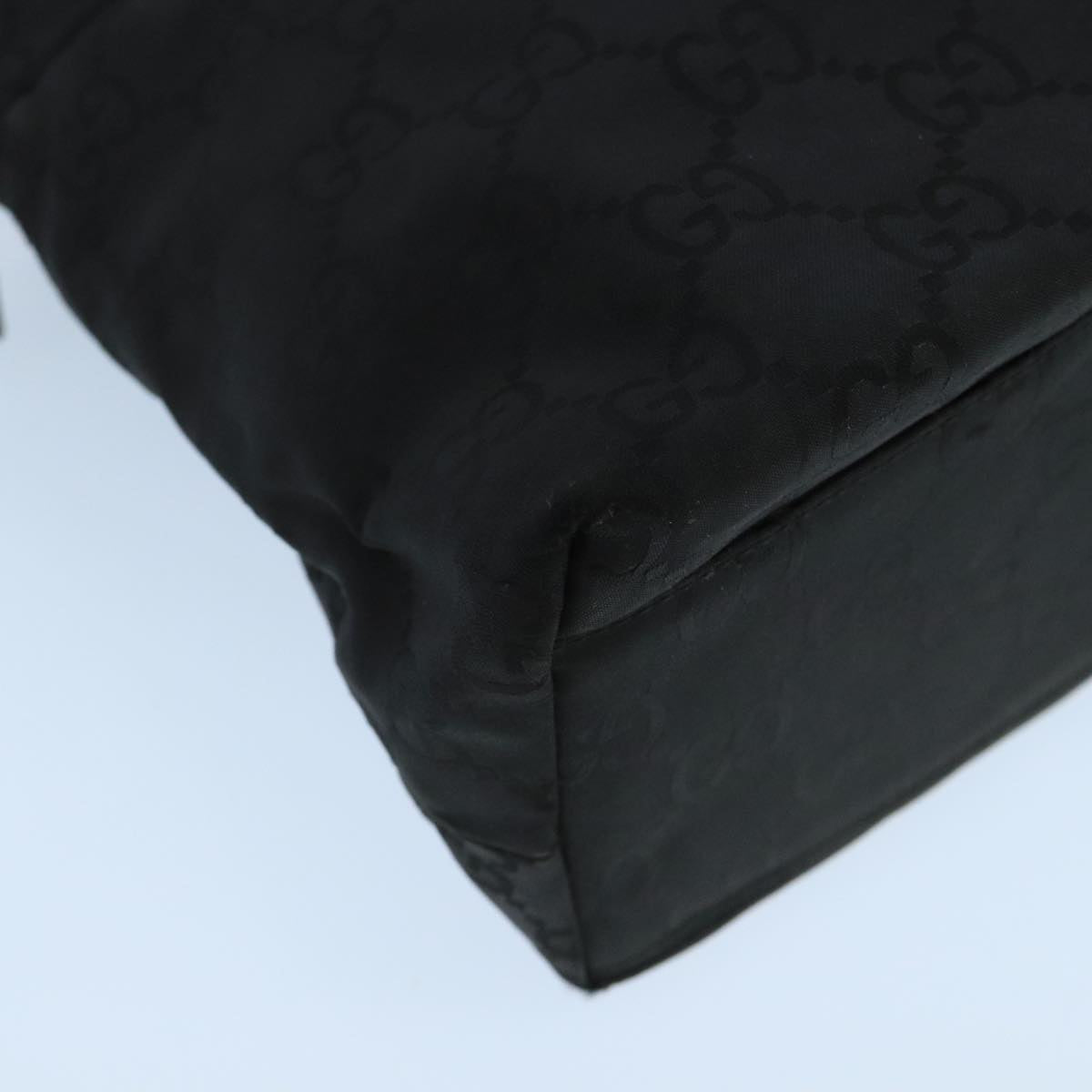 Gucci Gg Canvas Black Canvas Shoulder Bag